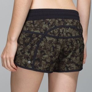 Lululemon Patterned Exercise Shorts